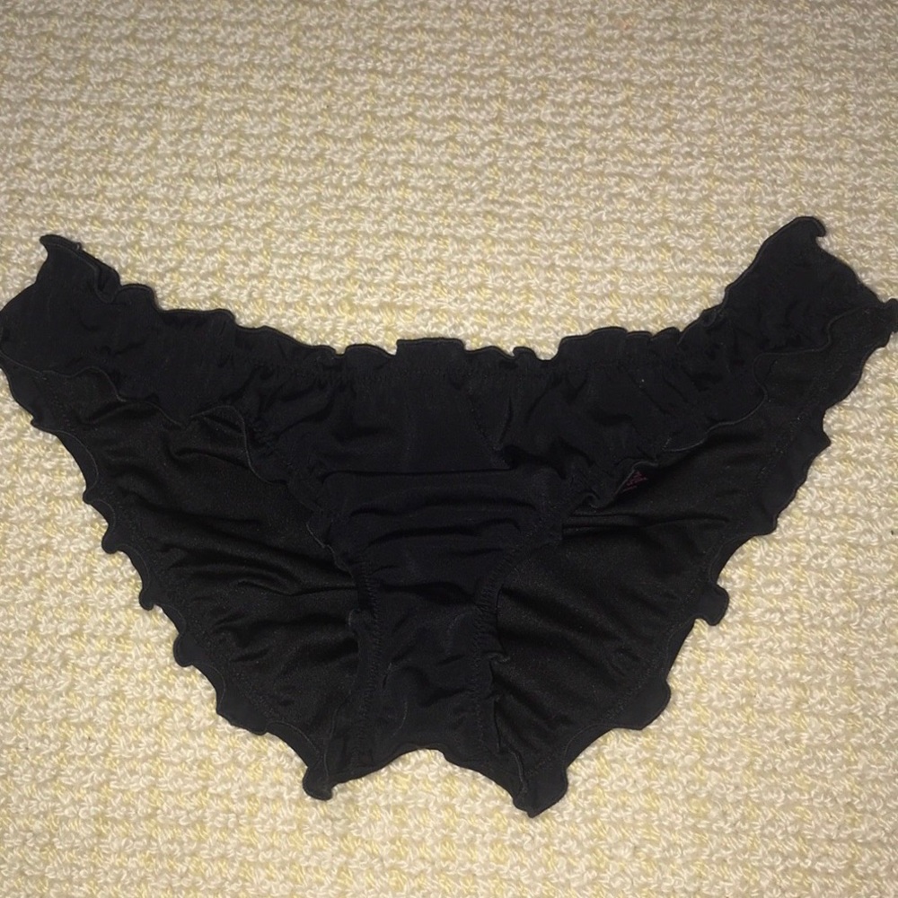 Victoria secret ruffle bikini bottoms